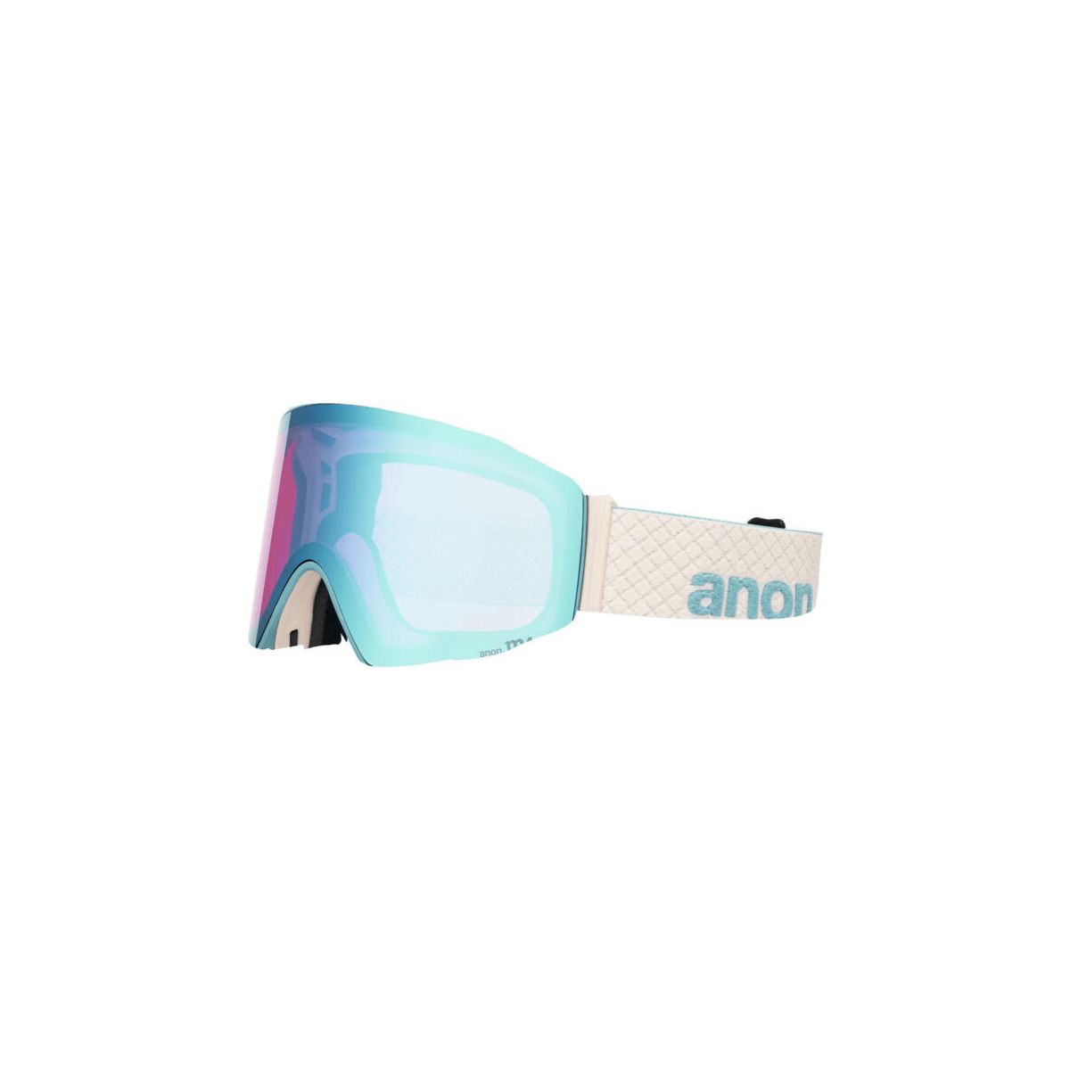 Anon M4 Goggles (cylindrical) + Bonus Lens + MFI Face Mask oat/perceive variable blue (E1R) Regular NA 2035417-E1R-NA