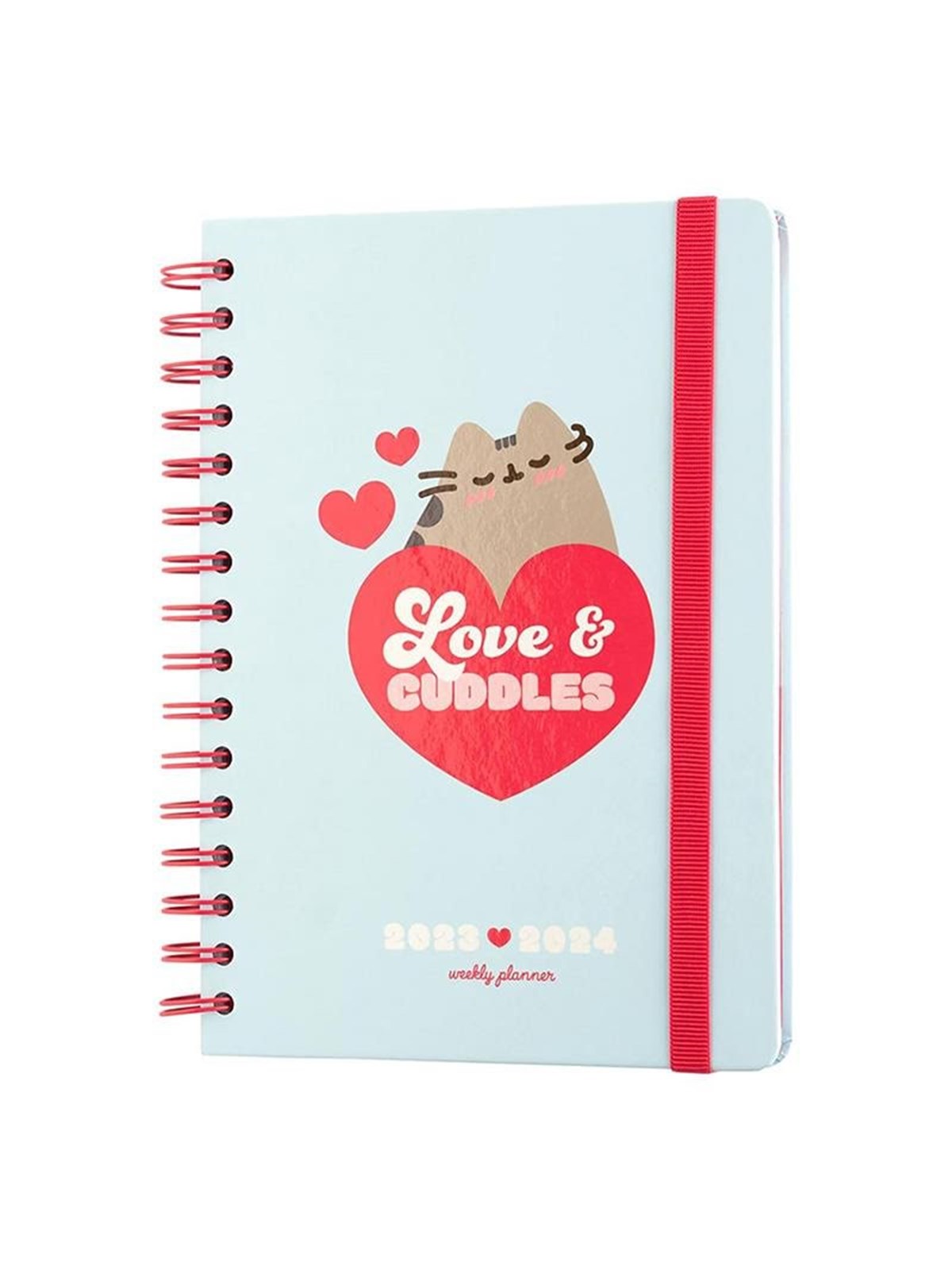 Pusheen - Calendar / Weekly Planner 2023/2024 from the Purrfect Love collection - 14.8 x 21 cm