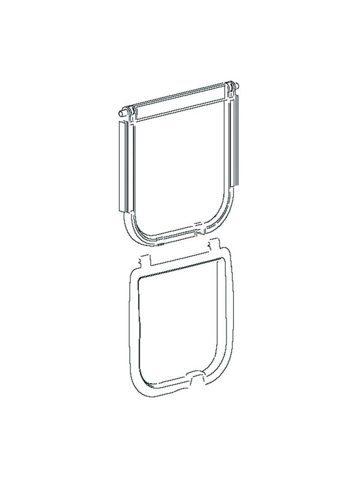 Ferplast ferplast Ersatz-Tür für Swing 5 & 7 & micr