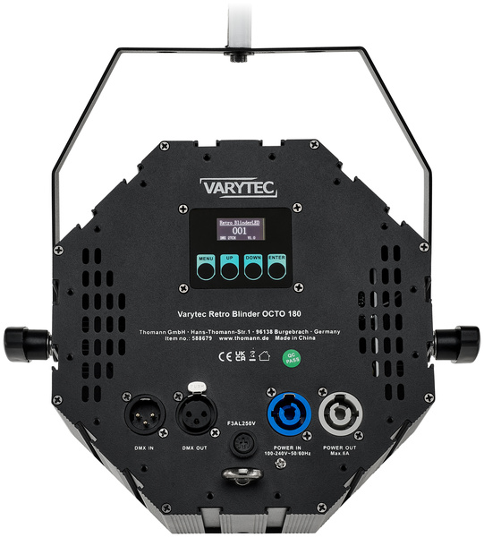 Varytec Retro Blinder OCTO 180 bianco caldo