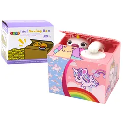 Sparschwein Einhorn Lernen, Einhorn Pink Melody zu retten