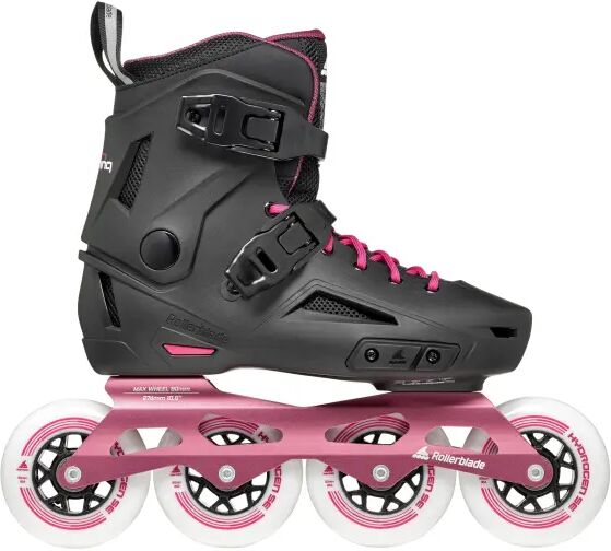 Freeskates Rollerblade Lightning 90 Womens (Black/Sangria - 5-5.5)  - Black;Pink - Size: 5-5.5 UK