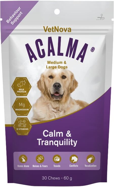 Vetnova Acalma Cães Médios e Grandes 30 Tabs