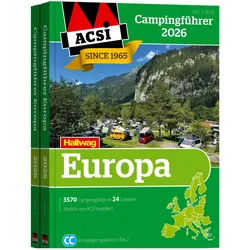 ACSI Campingführer Europa 2026, Reisebücher
