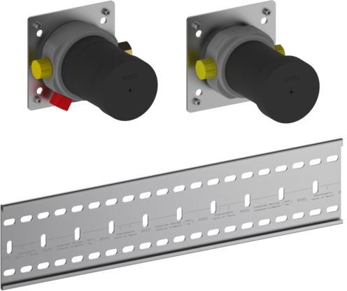 Keuco Grundkörper-Set 59953002170 für Thermostatarmatur, für 2 Verbraucher