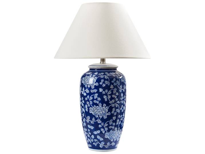 TISCHLEUCHTE Blau/Weiß Angeles