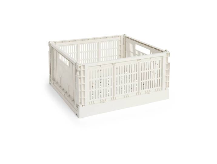HAY Colour Crate L Square 42x42 cm Off white