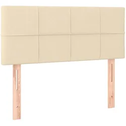 vidaXL, Boxspringbett, Lucan (Block mit Quadraten) (90 x 190 cm)
