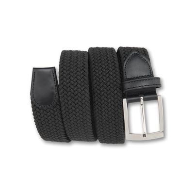 Flechtgürtel BERND GÖTZ "Flechtgürtel aus elastischem Stoffband", Jungen, Gr. 90, schwarz, Kunstfaser, Gürtel