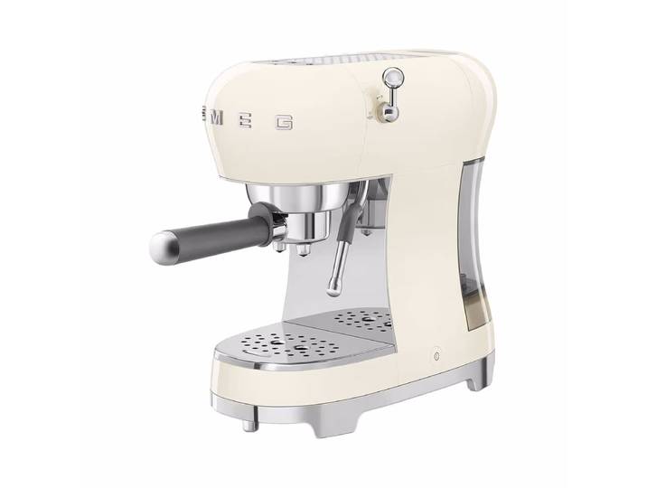 Smeg ECF02CREU crème Espressomaschine – Siebträgermaschine/Espressomaschine – creme