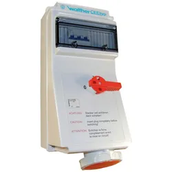 Walther Werke Wandsteckdose wasserdicht AL139309UD