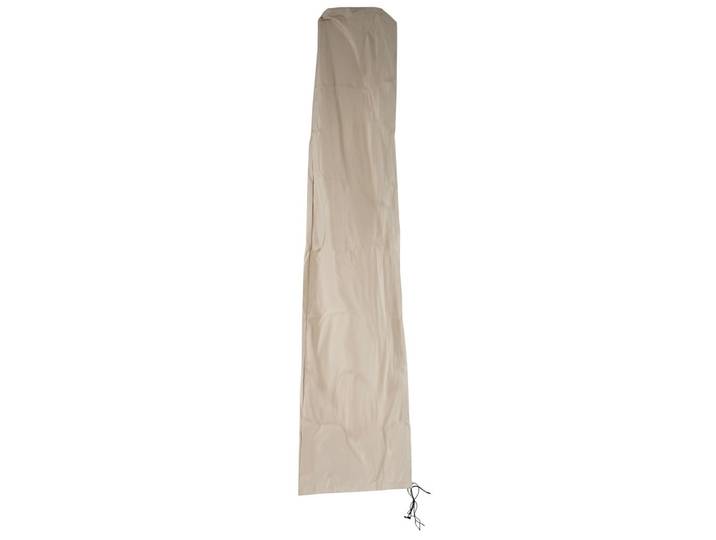 Schutzhülle MCW FÜR Ampelschirm BIS 43M Cremeweiß, Weiß, 60x240x60 cm, Sonnenschutz, Sonnenschirmhüllen