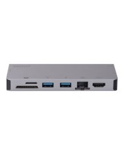 DIGITUS USB Type-C Multiport Travel Dock 8-Port GigE (DA-70877)
