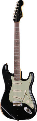 Fender 1960 Strat MP Relic Black noir
