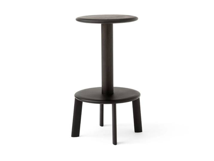 &Tradition Massif AV39 Barhocker Dark Stained Oak-Warm Black