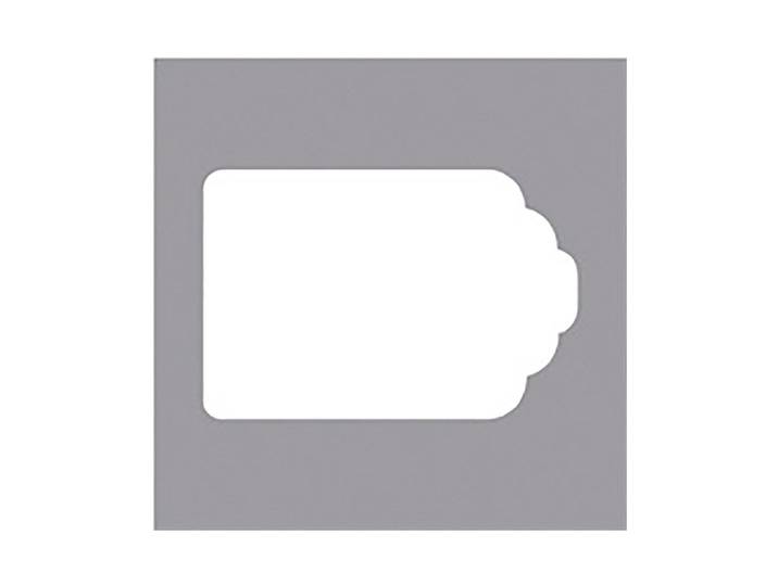 Rayher Motivstanzer Tag 4.5 × 3 cm 2 Stück