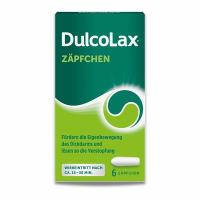 A. Nattermann & Cie GmbH DULCOLAX 10 mg Zäpfchen 6 St 00308169