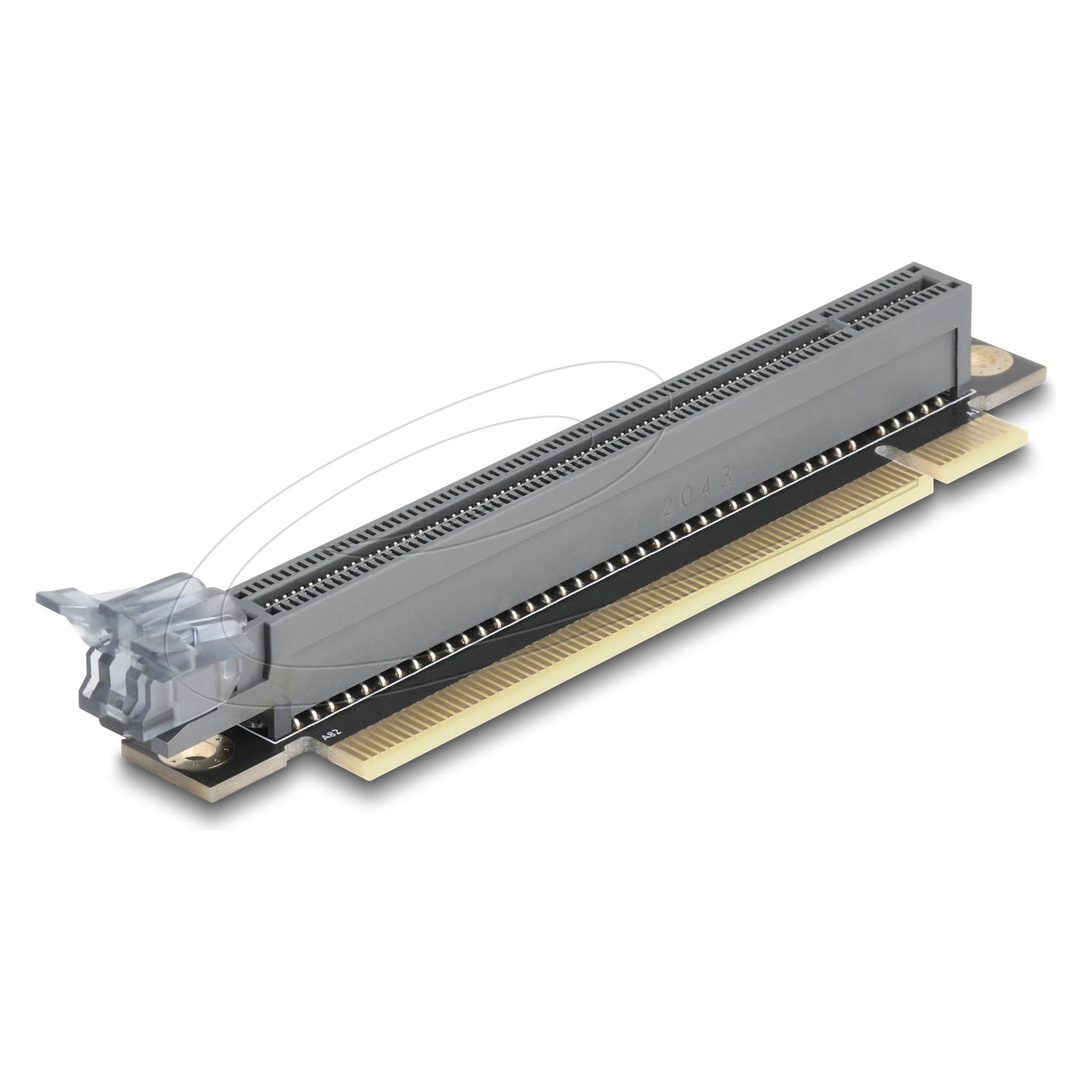 Delock Riser Karte PCI Express 3.0 x16 Stecker zu x16 Slot 9 (81290)