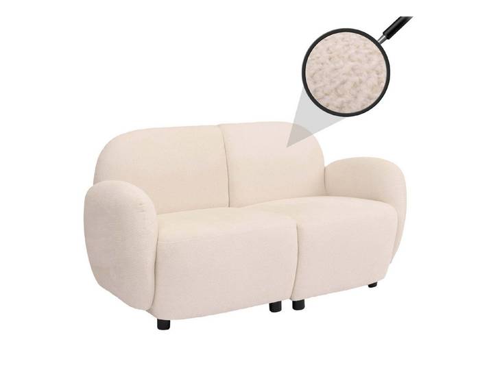MCW 2-Sitzer MCW-P33, Modernes, rundes Design mit harmonischen Formen