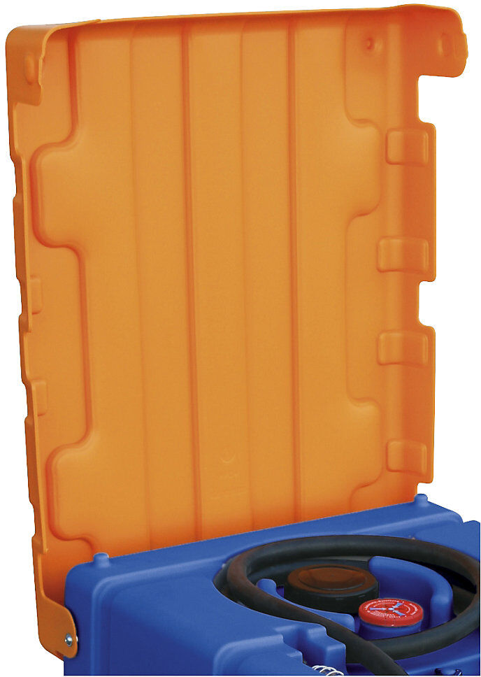 Klappdeckel für Mobil Easy, orange, für 125 und 200 l CEMO