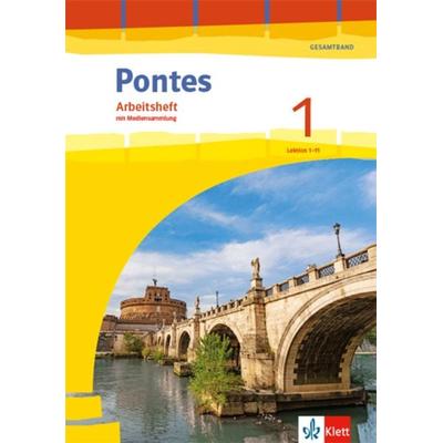 Pontes Gesamtband 1. Arbeitsheft mit Mediensammlung 1. Lernjahr, Set von , Klett Schulbuchverlag, 978-3-12-623314-9