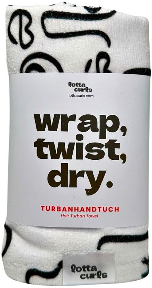 lotta curls Haarturban Mikrofaser