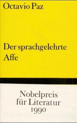 Octavio Paz - Der sprachgelehrte Affe. - Preis vom 09.10.2026 07:28:09 h