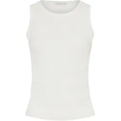 Mandala, Damen, Sportshirt, Ruffled Round Neck (L), Weiss