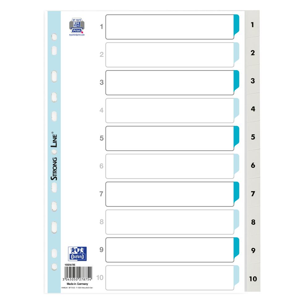 Oxford Strong-Line Index A4 S. Weiss 1-10 (100204765)