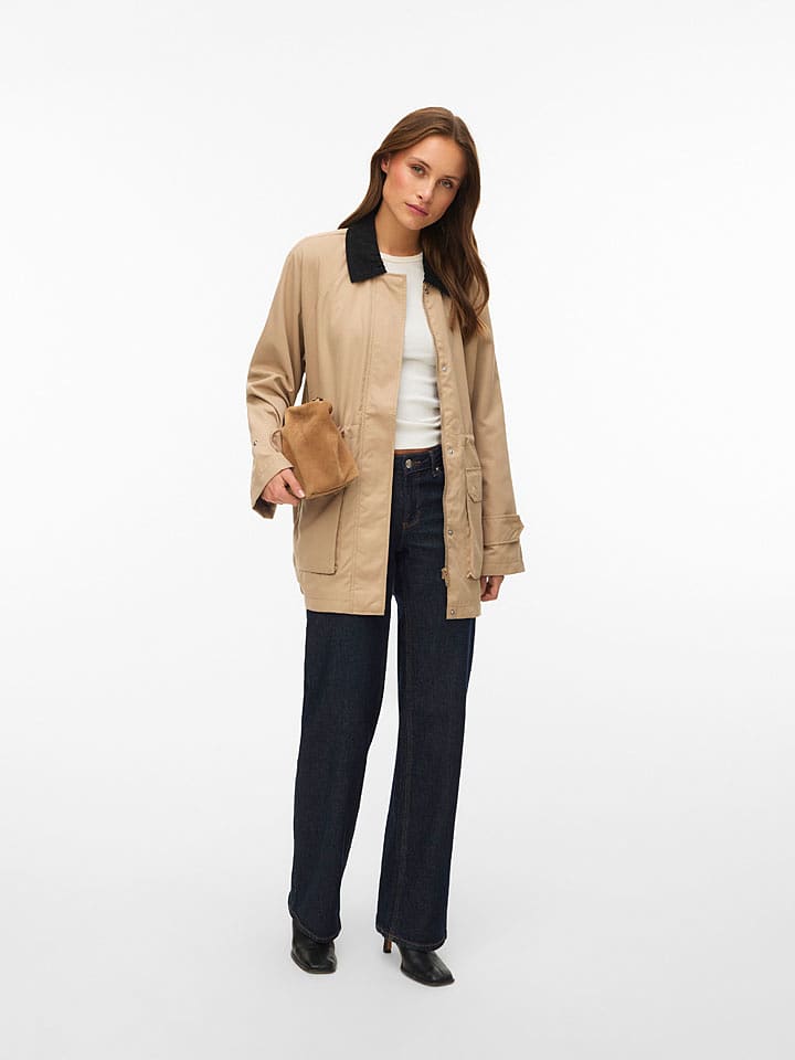 Vero Moda Übergangsjacke in Beige - L