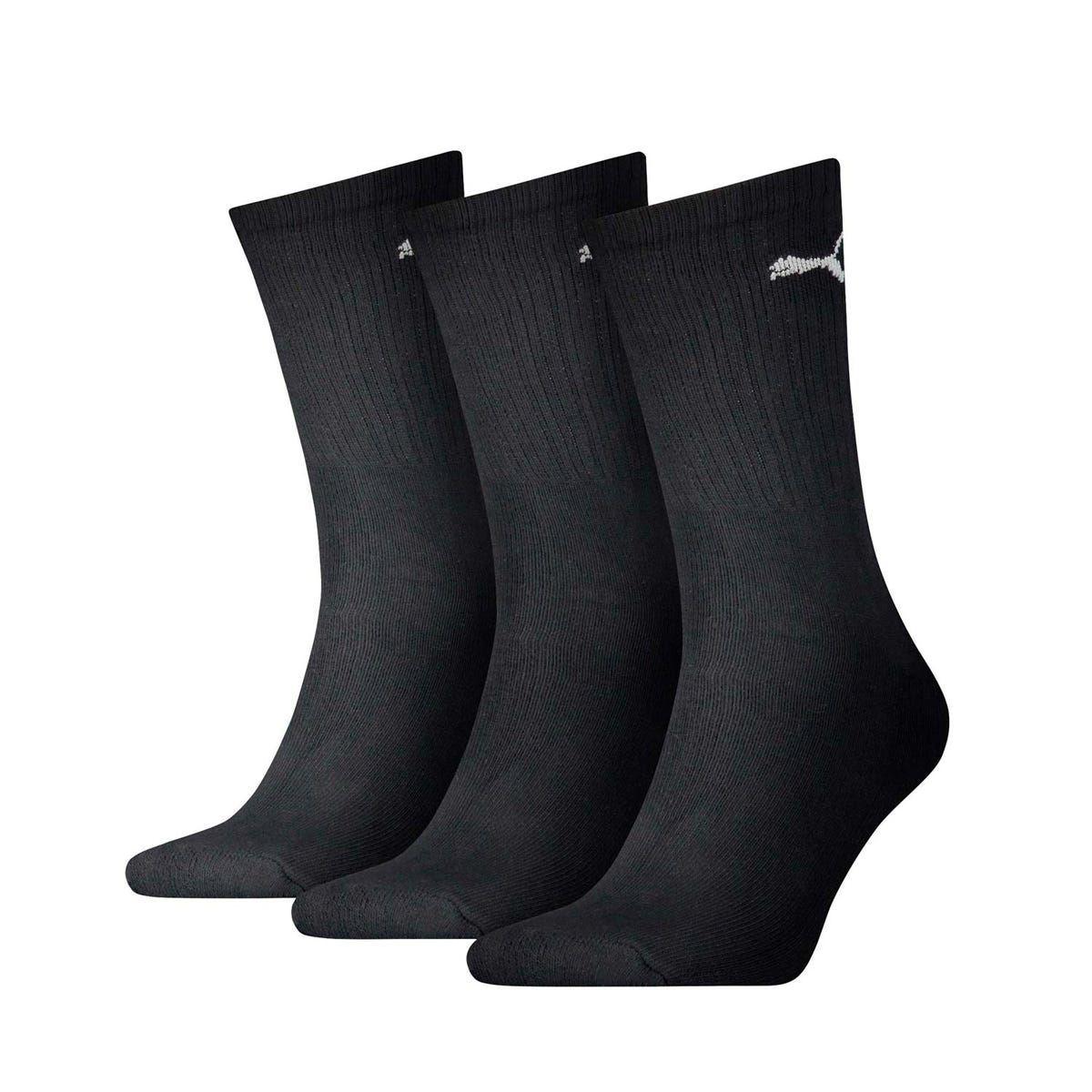 Puma Herensportsokken 3 Pack in Zwart