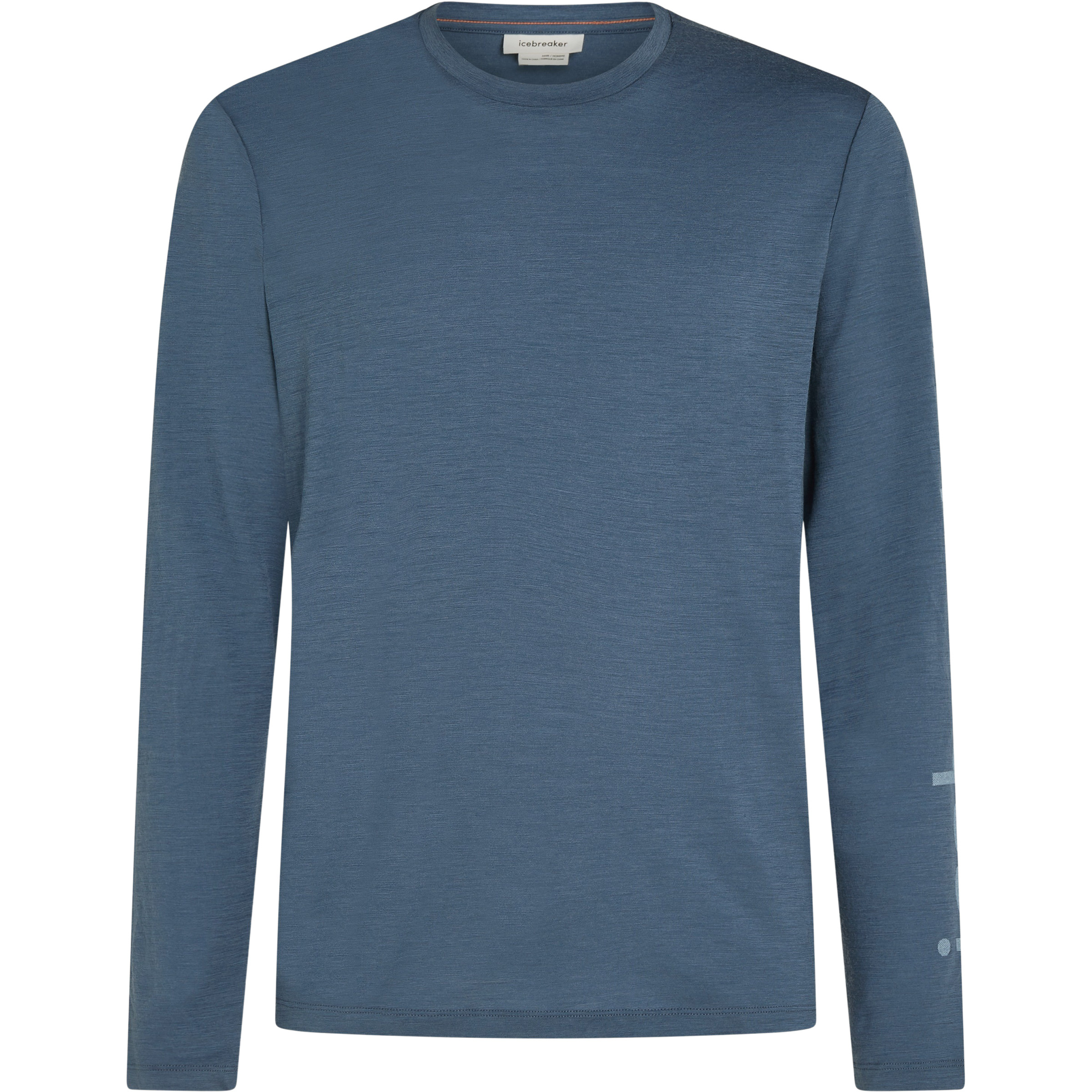 Icebreaker Merino 150 Tech Lite IB Vertical Herren Longsleeves blau Größe S Trekking Hautfreundlich Merinowolle