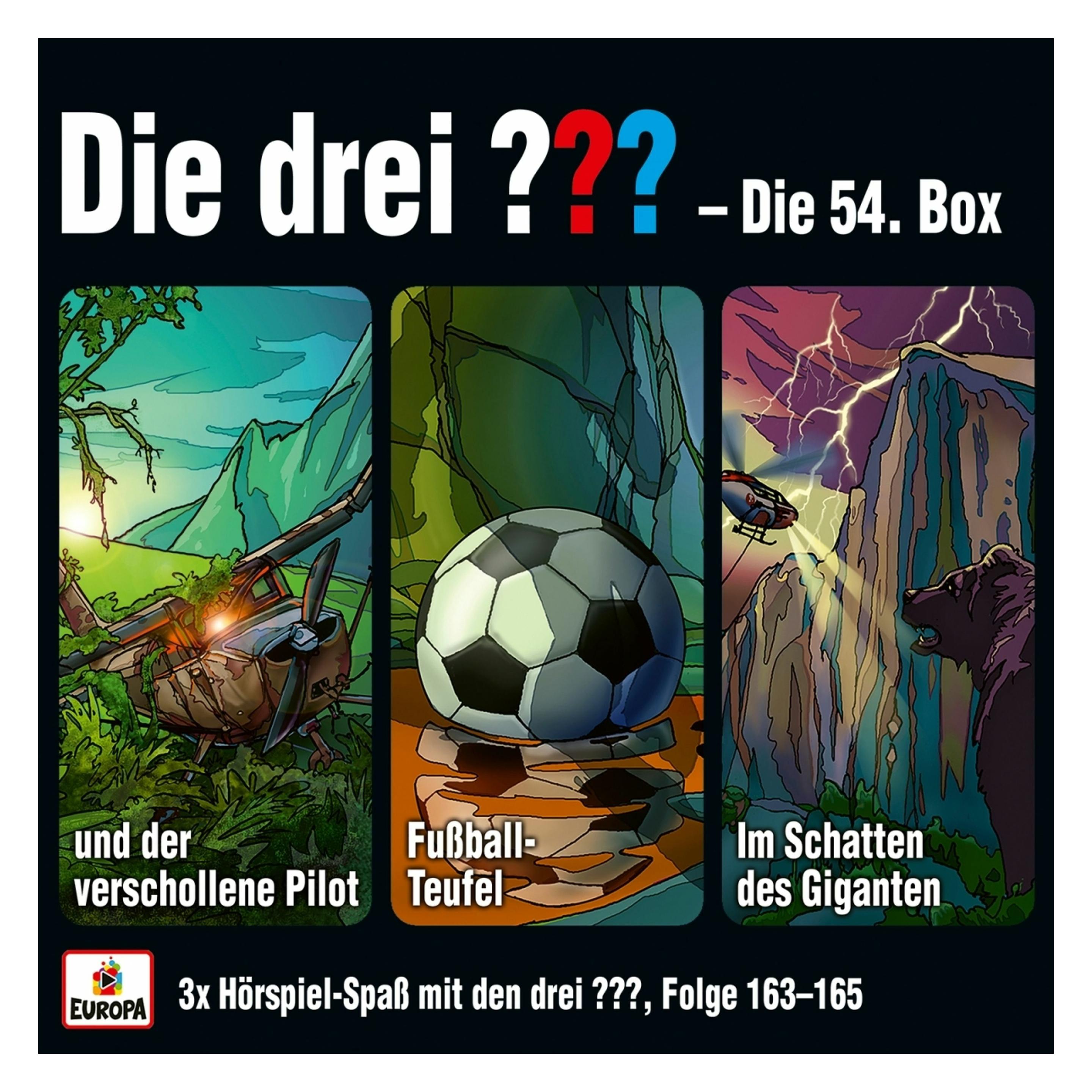 Europa Die drei??? - 54. Box (F.163-165) (Deutsch) (66017651)