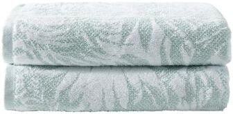 Tommy Bahama Lago Palm Green Cotton Terry Towel Set