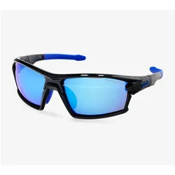 No Name, Unisex, Sportbrille, Polarisierte Brille GOG Glaze (Black, Blau), Blau, Schwarz