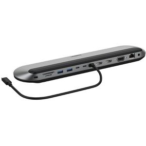 Belkin Dockingstation Connect Universal 11-in-1 Pro Dock, 100 Watt, HDMI, VGA, LAN, USB-C 3.1
