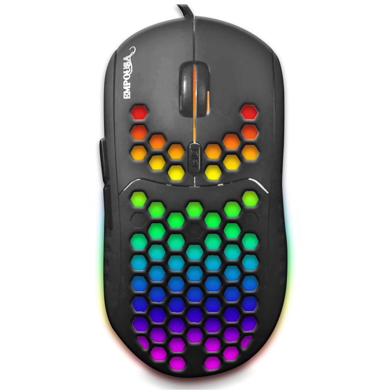 INCA IMG-346 Empousa RGB USB schwarz (kabelgebunden)