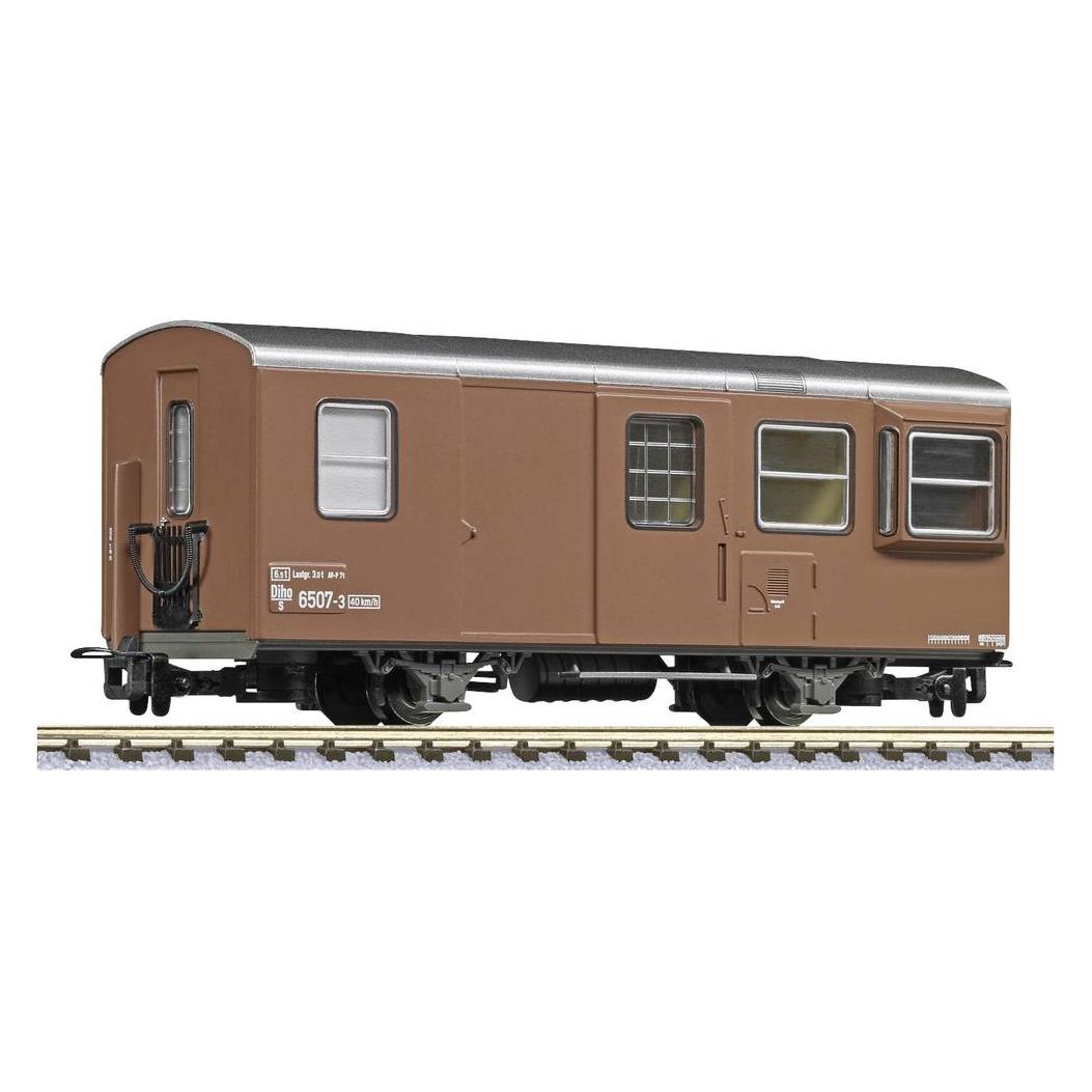 Liliput 2-achsiger Dienstwagen Diho/s 6507-3 braun ÖBB Ep.IV (L344434)
