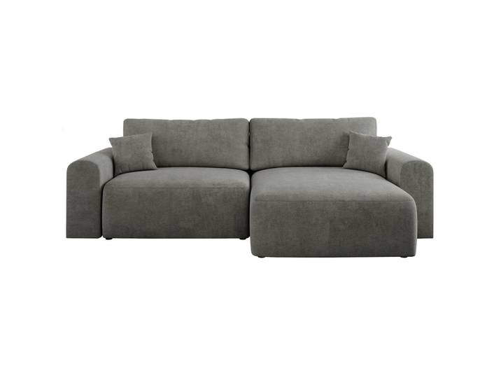 ECKSOFA NELSON Grau Struktur