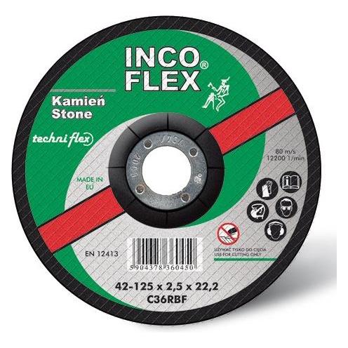 Incoflex TARCZA DO CIĘCIA KAMIENIA 115*2,5 (35617616)