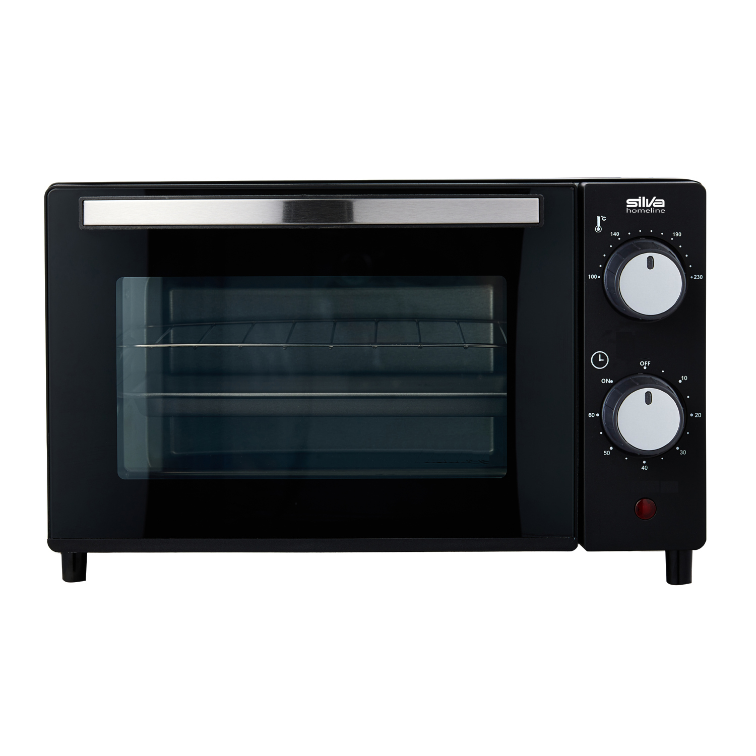 Silva Schneider Homeline MB1000 Mini-Backofen 10Liter, 650 Watt
