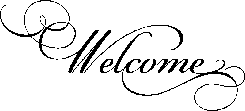 Ambiance-sticker Sticker Welcome