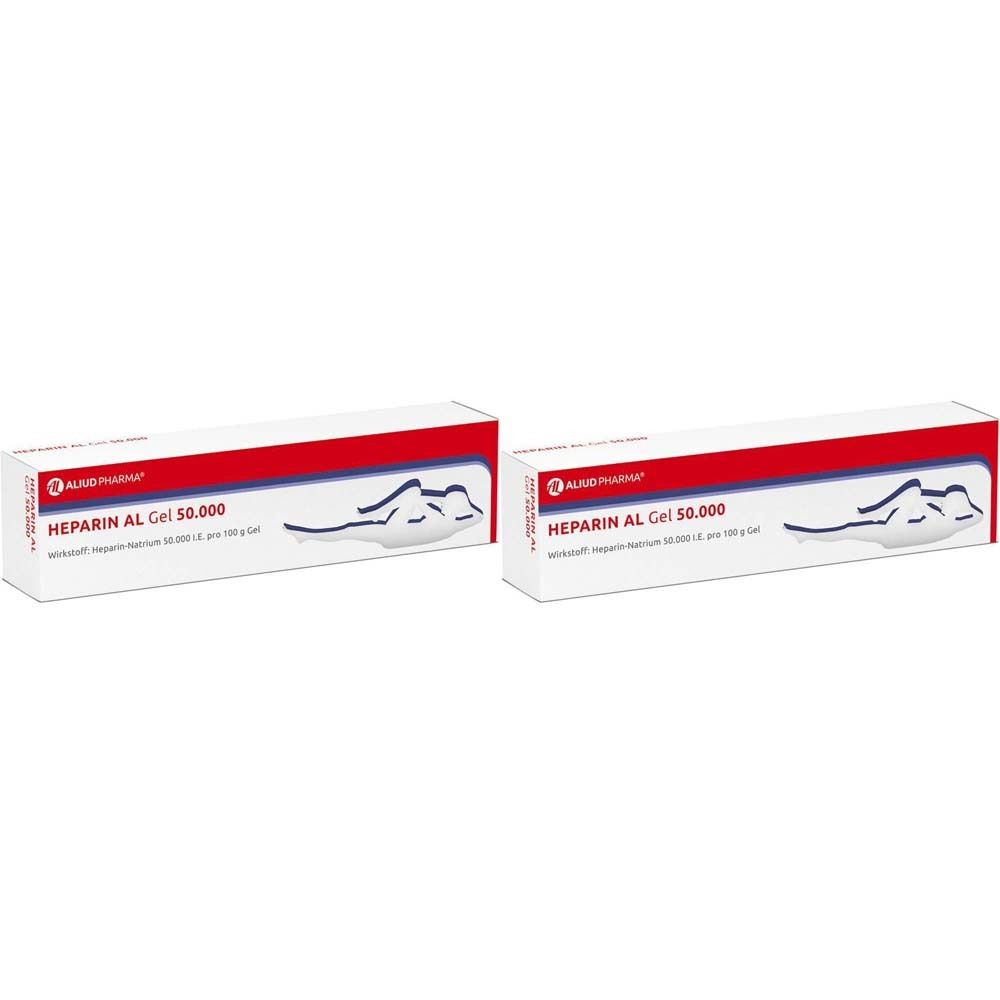 Heparin AL Gel 50.000 2x 2x100 g