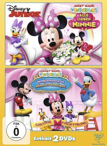 Sherie Pollack - Micky Maus Wunderhaus - Alle lieben Minnie / Willkommen in Minnies Boutique [2 DVDs] - Preis vom 11.10.2026 03:10:56 h