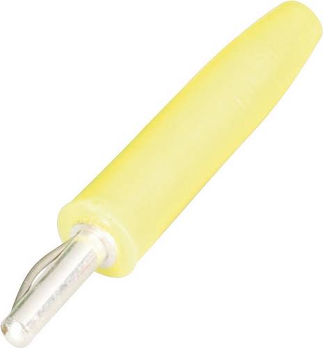Schnepp F 2000 Lamellenstecker Stecker, gerade Stift-Ø: 2mm Gelb