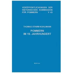 Pommern im 19. Jahrhundert, Fachbücher von Thomas Stamm-Kuhlmann