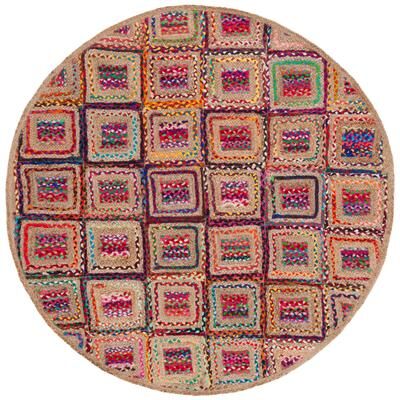 SAFAVIEH Cape Cod Elfie Handmade Jute Area Rug