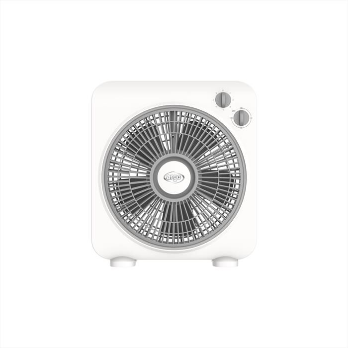 Argo Ventilatore Da Tavolo Boxy-bianco/grigio