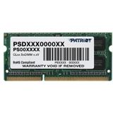 4GB Patriot Signature Line DDR3-1600 SO-DIMM CL11 Single