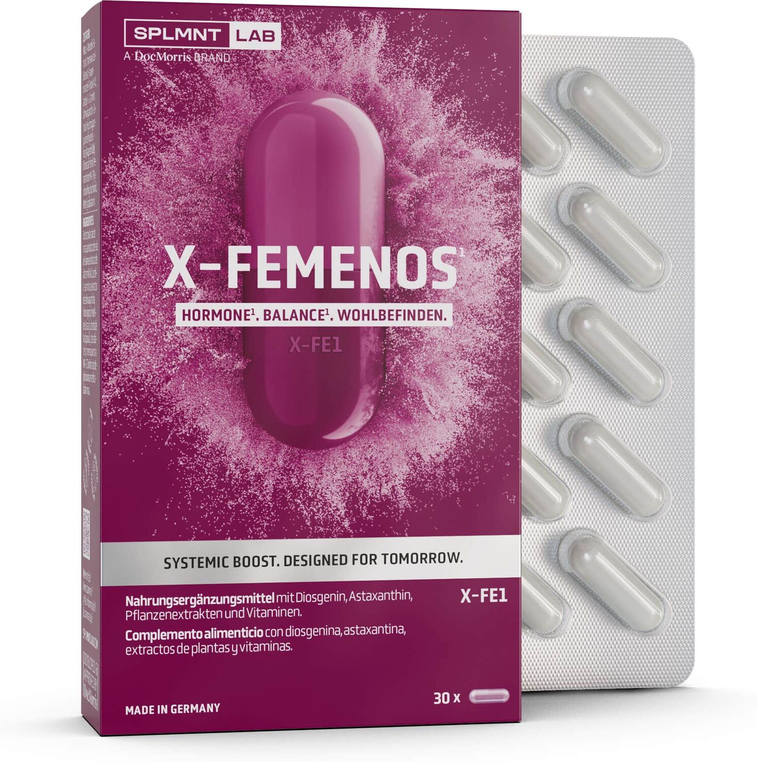 SPLMNT X-Femenos 30 caps